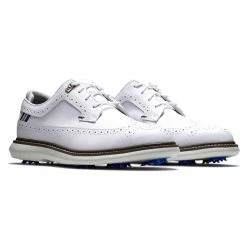 FootJoy Men's Traditions Golf Shoes 96 FootJoy Men's Traditions Golf Shoes -Golf Sales Store footjoy traditions golf shoes white gray navy 05 41462.1636977356