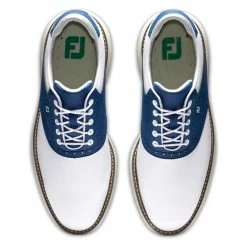 FootJoy Men's Traditions Golf Shoes 58 FootJoy Men's Traditions Golf Shoes -Golf Sales Store footjoy traditions golf shoes white navy gray 03 29077.1669393223