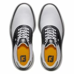 FootJoy Men's Traditions Saddle Golf Shoes 16 FootJoy Men's Traditions Saddle Golf Shoes -Golf Sales Store footjoy traditions saddle golf shoes white camo 03 45714.1676598465