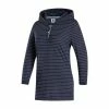 FootJoy Women's 3/4 Sleeve Pinstripe Hoodie -Golf Sales Store footjoy womens 3 4 sleeve pinstripe hoodie navy 01 83830.1633109315