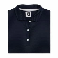 FootJoy Women's Cap Sleeve Tonal Stripe Polo -Golf Sales Store footjoy womens cap sleeve tonal stripe polo navy 04 04762.1673901559