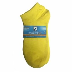 FootJoy Women's ComfortSof Low Cut Solid Print Fashion Sock 13 FootJoy Women's ComfortSof Low Cut Solid Print Fashion Sock -Golf Sales Store footjoy womens comfortsof low cut solid print fashion sock yellow 01 00649.1671655143