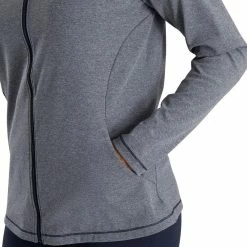 FootJoy Women's Full-Zip Hoodie -Golf Sales Store footjoy womens full zip hoodie navy heather 04 29278.1676583879