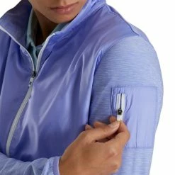 FootJoy Women's Full-Zip Space Dye Mid-Layer -Golf Sales Store footjoy womens full zip space dye mid layer violet 04 69359.1676591177