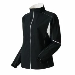 FootJoy Women's HydroLite Rain Jacket - Previous Season -Golf Sales Store footjoy womens hydrolite rain jacket black 01 92820.1633100401