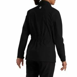 FootJoy Women's HydroLite Rain Jacket -Golf Sales Store footjoy womens hydrolite rain jacket black 03 14769.1673899460