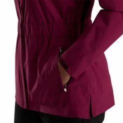 FootJoy Women's HydroLite Rain Jacket -Golf Sales Store footjoy womens hydrolite rain jacket fig 04 59819.1673901396