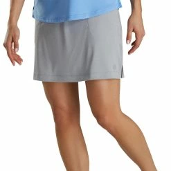 FootJoy Women's Knit Skort -Golf Sales Store footjoy womens knit skort heather grey 02 23655.1673900192