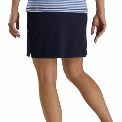 FootJoy Women's Knit Skort -Golf Sales Store footjoy womens knit skort navy 03 75119.1673906119