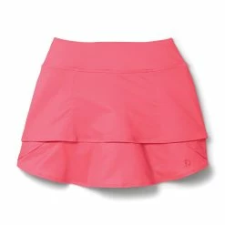 FootJoy Women's Performance Layered Skort 19 FootJoy Women's Performance Layered Skort -Golf Sales Store footjoy womens performance layered skort bright coral 01 00454.1676595643