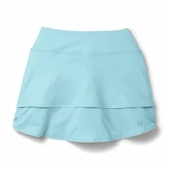 FootJoy Women's Performance Layered Skort 21 FootJoy Women's Performance Layered Skort -Golf Sales Store footjoy womens performance layered skort sky 01 05392.1676594682