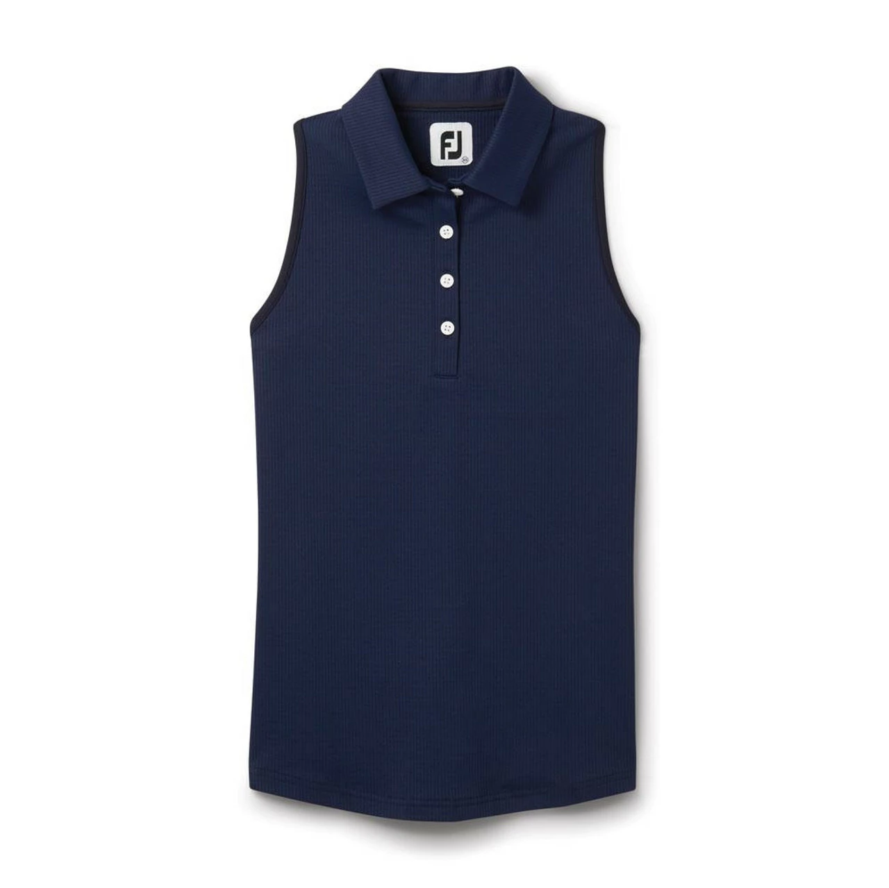 FootJoy Women's Ribbed Sleeveless Polo 4 FootJoy Women's Ribbed Sleeveless Polo - Image 2