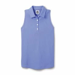 FootJoy Women's Ribbed Sleeveless Polo 27 FootJoy Women's Ribbed Sleeveless Polo -Golf Sales Store footjoy womens ribbed sleeveless polo violet 01 59834.1676591555