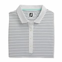 FootJoy Women's Sleeveless Pinstripe Polo -Golf Sales Store footjoy womens sleeveless pinstripe polo white 05 60858.1633122943