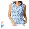 GGBLUE Tess Sleeveless Polo -Golf Sales Store ggblue tess sleeveless polo 01.default 92441.1676590080