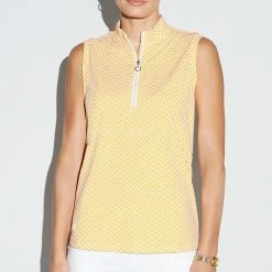 GGBLUE Tess Sleeveless Polo -Golf Sales Store ggblue tess sleeveless polo gatsby 01 25731.1676582073