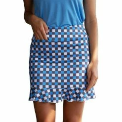 Golftini Women's The Secret Pull-On Ruffle Tech Skort -Golf Sales Store golftini womens the secret pull on ruffle tech skort the secret 01 72753.1671482195