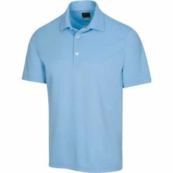 Greg Norman Freedom Micro Pique Polo -Golf Sales Store greg norman freedom micro pique polo coastal blue 01 82551.1644421440