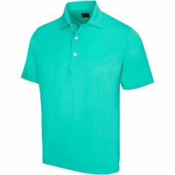 Greg Norman Freedom Micro Pique Polo -Golf Sales Store greg norman freedom micro pique polo watermint 01 55690.1638564522