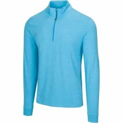 Greg Norman Heathered 1/4 Zip Mock 19 Greg Norman Heathered 1/4 Zip Mock -Golf Sales Store greg norman heathered 1 4 zip mock riviera blue heather 01 18533.1632775036