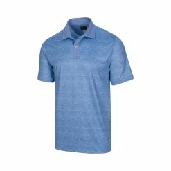 Greg Norman Lab Wave Polo -Golf Sales Store greg norman lab wave polo blue stone 01 32052.1651766543