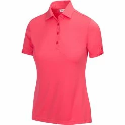 Greg Norman Women's 2Below Short Sleeve Polo -Golf Sales Store greg norman womens 2below short sleeve polo field poppy 01 72428.1633378903