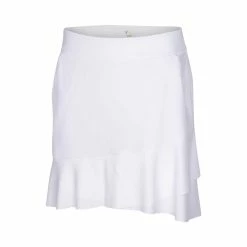 Greg Norman Women's Crossover Flounce Pull-On Skort -Golf Sales Store greg norman womens crossover flounce pull on skort white 01 61275.1644351740
