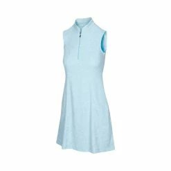 Greg Norman Women's Flare Sleeveless Zip Dress 11 Greg Norman Women's Flare Sleeveless Zip Dress -Golf Sales Store greg norman womens flare sleeveless zip dress pure aqua 01 31671.1644419993