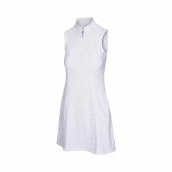 Greg Norman Women's Flare Sleeveless Zip Dress 10 Greg Norman Women's Flare Sleeveless Zip Dress -Golf Sales Store greg norman womens flare sleeveless zip dress white 01 77373.1644419993