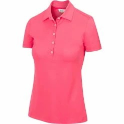Greg Norman Women's Freedom Micro Pique Short Sleeve Polo 30 Greg Norman Women's Freedom Micro Pique Short Sleeve Polo -Golf Sales Store greg norman womens freedom micro pique short sleeve polo field poppy 01 35270.1659043413