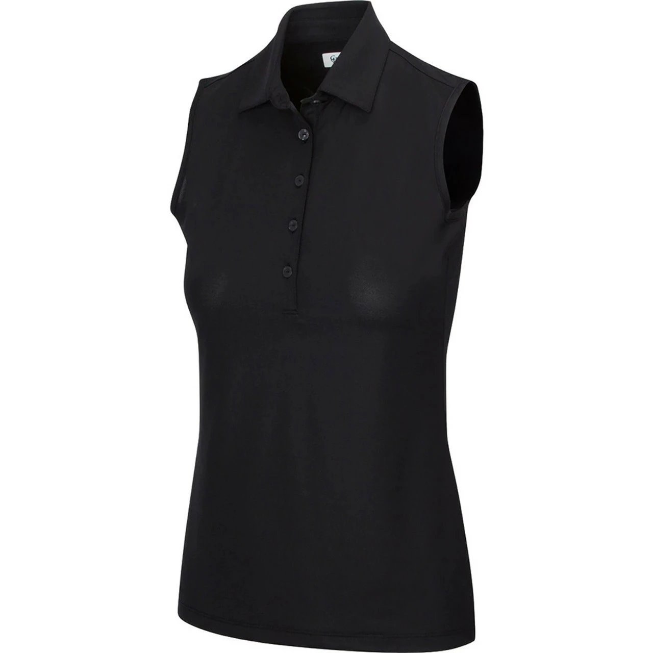 Greg Norman Women's Freedom Micro Pique Sleeveless Polo 3 Greg Norman Women's Freedom Micro Pique Sleeveless Polo