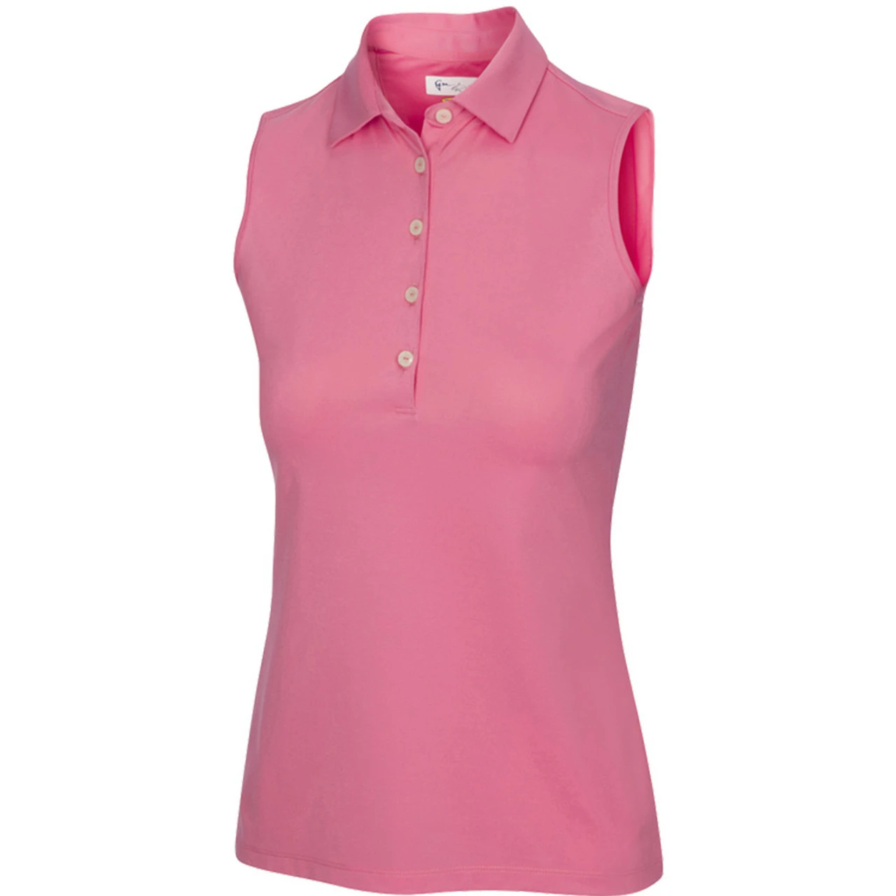Greg Norman Women's Freedom Micro Pique Sleeveless Polo 12 Greg Norman Women's Freedom Micro Pique Sleeveless Polo - Image 10