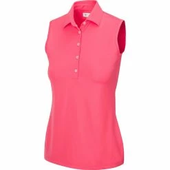 Greg Norman Women's Freedom Micro Pique Sleeveless Polo 17 Greg Norman Women's Freedom Micro Pique Sleeveless Polo -Golf Sales Store greg norman womens freedom micro pique sleeveless polo field poppy 01 89087.1659043420