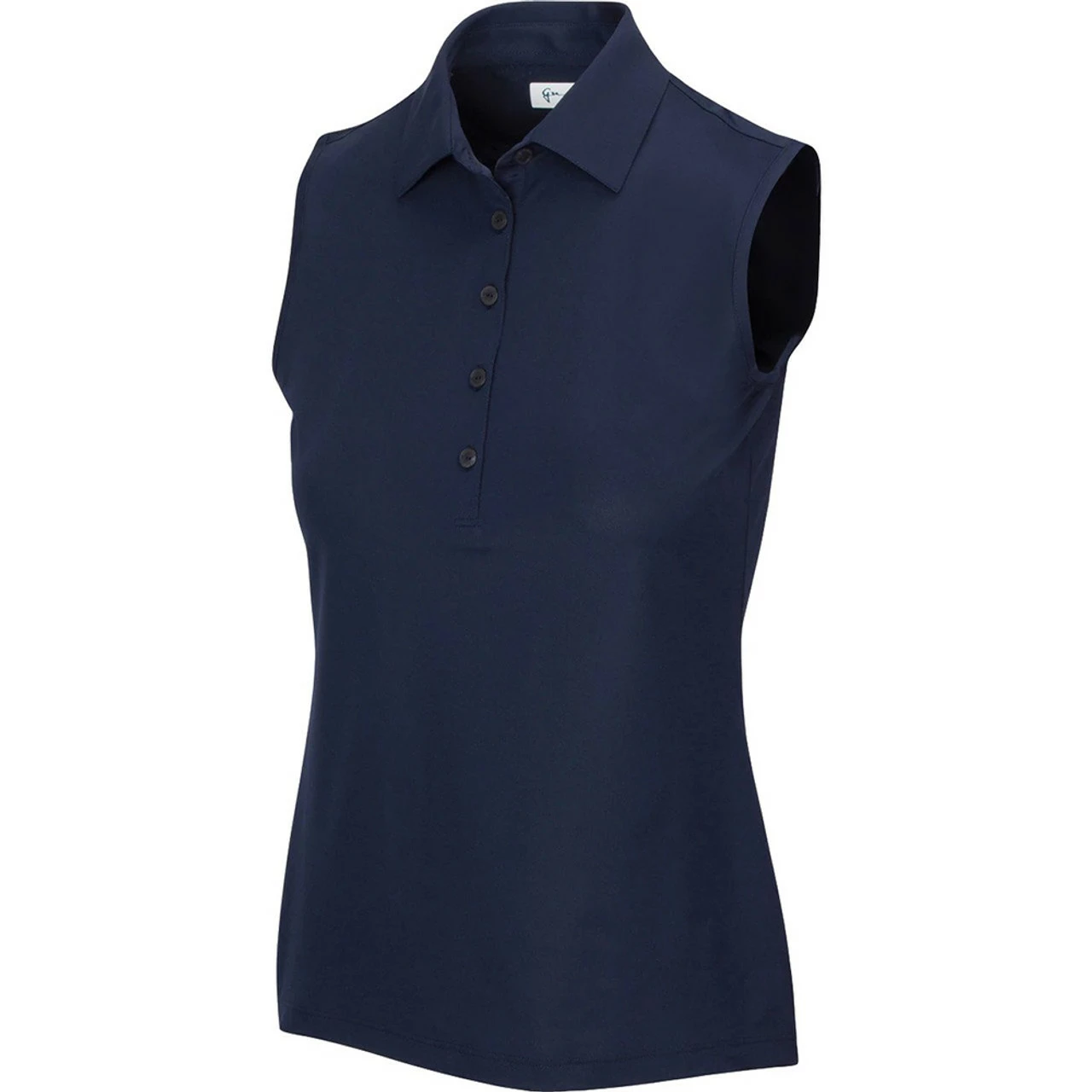 Greg Norman Women's Freedom Micro Pique Sleeveless Polo 6 Greg Norman Women's Freedom Micro Pique Sleeveless Polo - Image 4