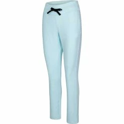 Greg Norman Women's Grace Knit Pants -Golf Sales Store greg norman womens grace knit pant pure aqua heather 01 44359.1644439799