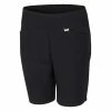 Greg Norman Women's Pull-On Stretch Shorts -Golf Sales Store greg norman womens pull on stretch short black 01 58565.1633375074