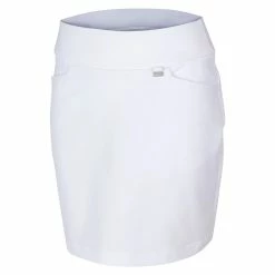 Greg Norman Women's Pull-On Stretch Skort -Golf Sales Store greg norman womens pull on stretch skort white 01 76201.1633375143