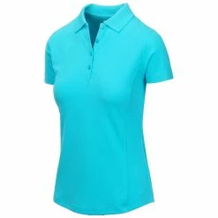 Greg Norman Women's Short Sleeve Protek Micro Pique Polo 42 Greg Norman Women's Short Sleeve Protek Micro Pique Polo -Golf Sales Store greg norman womens short sleeve protek micro pique polo aqua 01 93894.1633463944