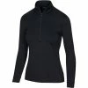 Greg Norman Women's Utility 1/2 Zip Mock 2 Greg Norman Women's Utility 1/2 Zip Mock -Golf Sales Store greg norman womens utility 1 2 zip mock black heather 01 08019.1671482587