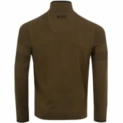 Hugo Boss Zeci 1/2 Zip Sweater -Golf Sales Store hugo boss zeci 1 2 zip sweater dark green 02 40125.1636975286