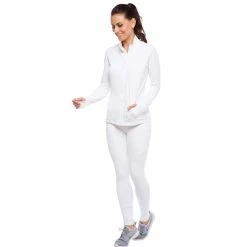 IBKUL Performance Leggings -Golf Sales Store ibkul performance leggings white 01 05295.1633117371