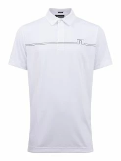 J.Lindeberg Clay Polo - Relaxed Fit -Golf Sales Store j lindeberg clay polo relaxed fit white 01 21412.1635365347