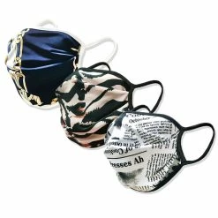 Golfio Washable Fashion Double Layer Fabric Face Mask - 3 Pack Made In USA