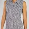 Jofit Sleeveless Polo - Herringbone -Golf Sales Store jofit sleeveless polo herringbone herringbone 01 35783.1633543820