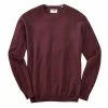 Linksoul Cotton Cashmere Crew Sweater -Golf Sales Store linksoul cotton cashmere crew sweater bordeaux heather 01 04129.1632855241