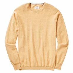 Linksoul Cotton Cashmere Crew Sweater -Golf Sales Store linksoul cotton cashmere crew sweater wheat heather 01 23083.1632855242