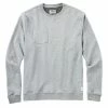Linksoul Pocket Crewneck Sweatshirt -Golf Sales Store linksoul pocket crewneck sweatshirt heather grey 01 81639.1659043210
