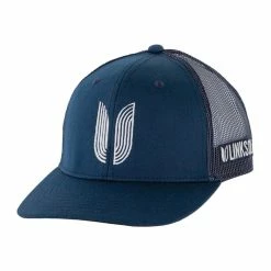 Linksoul The Groove Trucker Hat -Golf Sales Store linksoul the groove trucker hat navy 01 57007.1676592490