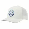 Mizuno Crossed Clubs Meshback Hat -Golf Sales Store mizuno crossed clubs meshback hat white 01 22673.1673902745