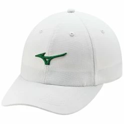Mizuno Tour Adjustable Lightweight Hat -Golf Sales Store mizuno tour adjustable lightweight hat white green 01 66101.1636977022